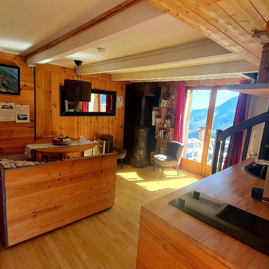 Chalet Les 3 Flocons Roure Exterior foto